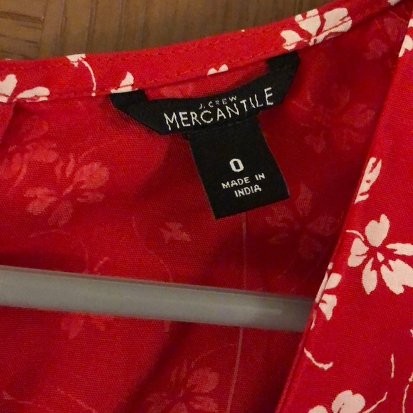 J. Crew Mercantile Faux Wrap Mini Dress - Picture 4 of 8